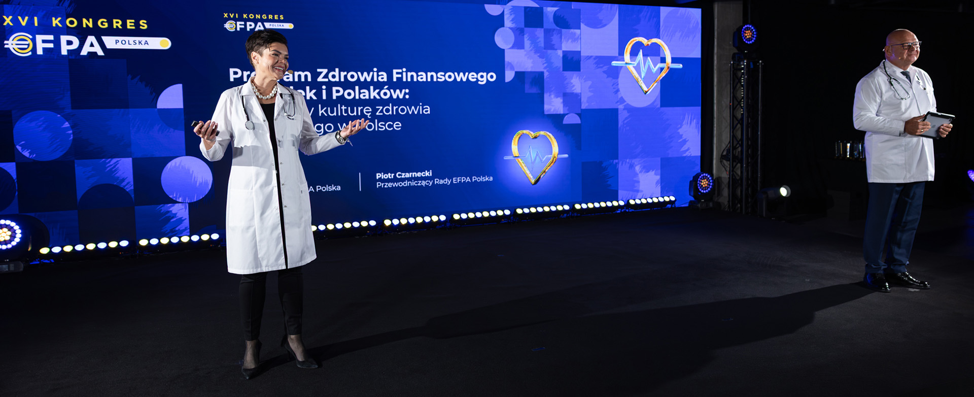 Wystąpienia sceniczne podczas Kongresu EFPA Polska
